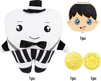 OEM Hadiah Souvenir Boneka Peri Gigi Lembut Kustom Anak-anak Bantal Peri untuk Anak Perempuan