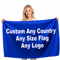 Drapeau national de la Somalie 100 % polyester 3x5 pi, impression numérique, 150x90 cm, bannières personnalisées pour pays, vente en gros