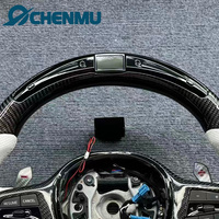 Volant en cuir et fibre de carbone pour BMW G30 G31 G38 G11 G12 G20 G21 G28 G22 G23 G26 G02 avec LED Plug and Play – Fournisseur d'usine
