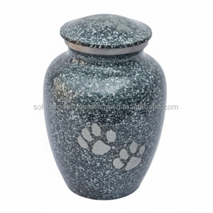 Urnas de latón de alta calidad para gatos y perros, urnas conmemorativas para mascotas funerarias para cenizas de gatos y perros, urnas al por mayor a bajo precio - Product Image 1