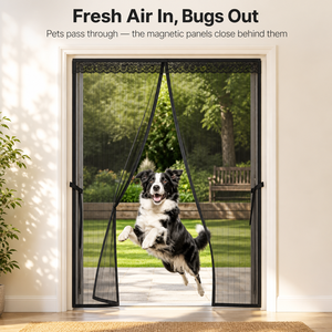 Zanzariera Magnetica per Porta per Tutte le Stagioni, Rete Anti-Insetti in Nylon per Patio, Portico e Casa con Misure Personalizzabili - Product Image 3