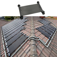 Collecteur solaire à eau avec pompe epdm, tapis chauffant de piscine, contrôleur, vente en gros, haute qualité, 12 v