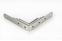 Support d'étagère triangulaire robuste en acier inoxydable, fixation murale pour étagère de rangement ou armoire
