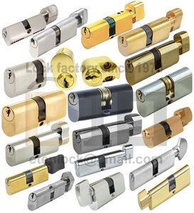 للبيع بالجملة من شركة تصنيع المعدات الأصلية قفل باب نحاسي أوروبي اسطوانة قفل مزدوجة الأسطوانة مع اسطوانات مفاتيح كثيرة اسطوانية دي فيرو - Product Image 3