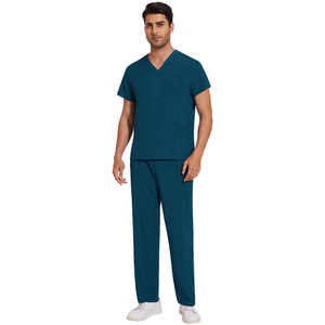 Ensemble de blouses médicales légères, respirantes et douces, personnalisables avec logo, vente en gros, pour femmes et hommes, uniformes d'hôpital - Product Image 6