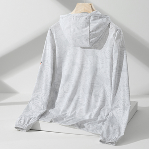 2025เสื้อผ้ากันแดดเส้นด้ายชนิดดั้งเดิมชุดใหม่สำหรับฤดูร้อนกลางแจ้งแบบบางป้องกันรังสีอัลตราไวโอเลตผ้าไหมน้ำแข็งออกแบบโลโก้ได้ตามต้องการ - Product Image 2