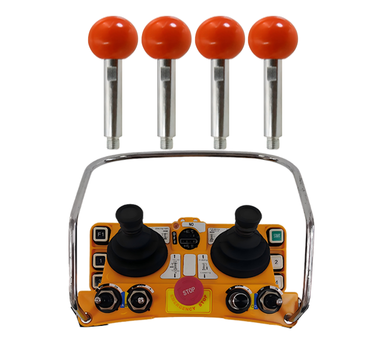 จอยสติ๊กสีเหลือง 4 อัน