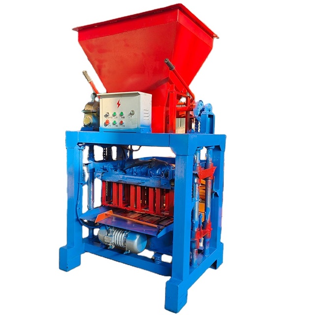 Energy Saving Automatic Brick Making Machine / Concrete Block Machine for Construction Industry