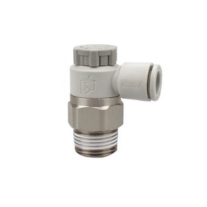 Válvula de control de velocidad SMC AS3201F con puerto de 1/2 pulgada para sistemas neumáticos - Product Image 1