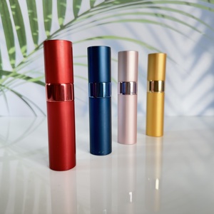 Flacon vaporisateur de parfum portable rechargeable de 8 ml et 10 ml, mini atomiseur de parfum, flacon de parfum rechargeable, pompe à parfum, étui de vaporisation - Product Image 1