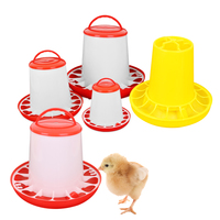 Équipement agricole, alimentation automatique en plastique pour volailles et élevage de poulets, canards, oiseaux