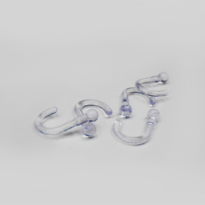 Cốc hút nhựa trong suốt <span class=keywords><strong>40mm</strong></span> có móc treo tường - Product Image 4