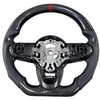 Volant de course modifié en fibre de carbone de haute qualité compatible avec MINI F56 F55 F57