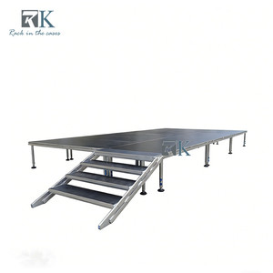 750kg/sq.m Strong Loading Stage Stable <b>Platform</b> Outdoor & Indoor Events Stage - Product Image 1