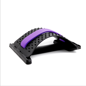 Lumbar Support Pillow Neck and Back Pain Relief Massager Stretcher Cushion Device Drop Shipping for Office Chair