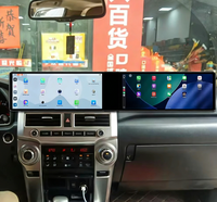 MOOKAKA Dual 12,3-Zoll-Bildschirm Video Radio Stereos für Toyota 4Runner 2007-2022 DVD-Player Multimedia Android GPS Navi Carplay