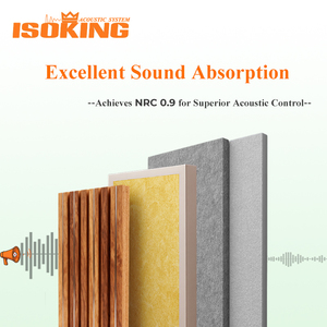 ISOKING Panneau <span class=keywords><strong>acoustique</strong></span> d'insonorisation <span class=keywords><strong>de</strong></span> <span class=keywords><strong>plafond</strong></span> en <span class=keywords><strong>laine</strong></span> <span class=keywords><strong>de</strong></span> <span class=keywords><strong>roche</strong></span> Panneau minéral absorbant le son <span class=keywords><strong>Plafond</strong></span> d'isolation phonique peint à la bombe - Product Image 6