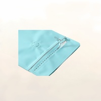Pochette à fond plat en aluminium imprimée sur mesure, sac à fermeture éclair à huit côtés haute barrière pour l'emballage des grains de café