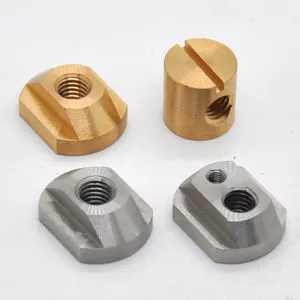 Brass 316 stainless steel M6 M8 foilmount T track mounting nut for hydrofoil