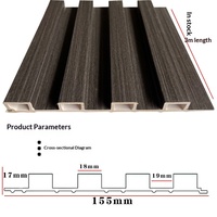 Panneaux muraux décoratifs modernes à grille creuse, ondulés et incurvés, pour fond de télévision, style Grande Muraille, pour la vente en gros transfrontalière