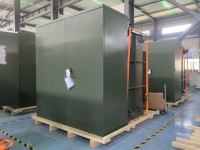 Transformador Trifásico de 60Hz con Bobinado de Cobre, Montado en Plataforma, con Certificación UL