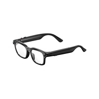 Nouvelles lunettes intelligentes IA avec photographie 13MP, traduction IA, appels, suppression du bruit, reconnaissance d'objets, adaptées à une large gamme de têtes