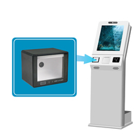 Lecteur de codes-barres de bureau MASUNG MS-DCS20 avec interface USB, scanner de codes QR omnidirectionnel 1D/2D pour les applications de lecture de codes-barres