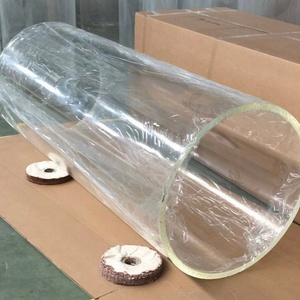 Tubo Acrílico PMMA Transparente, Tubo de Plástico Acrílico Extruido Redondo en Varios Tamaños - Product Image 3