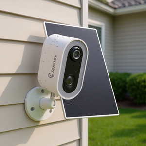 Caméra de sécurité solaire extérieure Jennov 2K 3MP sans fil alimentée par batterie CCTV pour usage domestique - Product Image 2