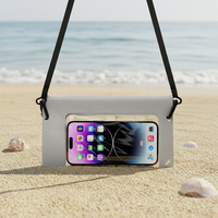 Sac étanche Yuanfeng pour téléphone portable avec écran tactile et système d'évacuation sous vide, idéal pour la natation, le surf et la dérive