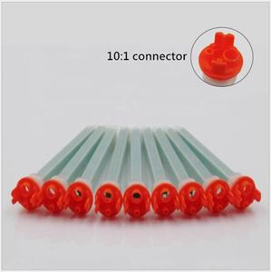Квадро смешивания наконечник MFQX8.7-24 10:1 статический смеситель наконечник для 250 мл/490 мл 10:1 AB акриловые акриловый твердый поверхностный клей - Product Image 2