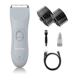 Hairscape Hair Clipper <strong>Best</strong> Waterproof Wireless USB Electric Rechargeable Professional <strong>Mens</strong> Groin <strong>Body</strong> Hair <strong>Trimmer</strong> - Product Image 1