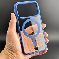 Coque de téléphone magnétique en silicone transparente antichoc couleur cristal pour iPhone 15 16 17 18 Pro Max Plus Air – Vente en gros 2026