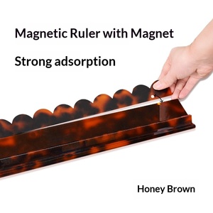 Règle de Mahjong transparente en acrylique Royal Saint US Mahjong Wave (transparente) Fabriquée en Chine - Product Image 5