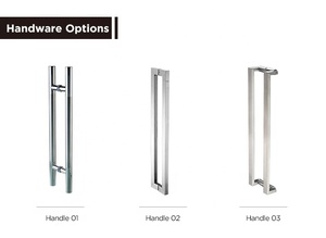Chúng tôi biệt thự chính nhập cửa trước 2-bảng điều khiển Stile và đường sắt cửa gỗ rắn với sidelites - Product Image 5