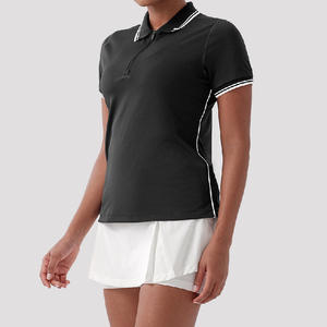 Hoge Kwaliteit Vrouwen Poloshirt T-Shirt Set Golf Korte Mouw Snel Droog Lichtgewicht Sport T-Shirt Tennisrok 2-delige Set - Product Image 5