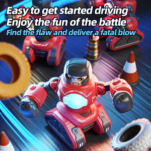 Juego <span class=keywords><strong>de</strong></span> Batalla para 2 Jugadores, Robots <span class=keywords><strong>de</strong></span> <span class=keywords><strong>Control</strong></span> <span class=keywords><strong>Remoto</strong></span>, Robots <span class=keywords><strong>de</strong></span> <span class=keywords><strong>Combate</strong></span> Inteligentes, Robots <span class=keywords><strong>de</strong></span> Boxeo <span class=keywords><strong>de</strong></span> Plástico, <span class=keywords><strong>Robot</strong></span> RC <span class=keywords><strong>de</strong></span> <span class=keywords><strong>Combate</strong></span> con Sonido - Product Image 4
