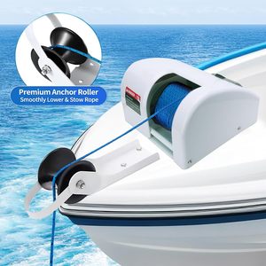 Treuil d'<span class=keywords><strong>ancre</strong></span> électrique 12V 25W pour <span class=keywords><strong>bateau</strong></span>, télécommande sans fil, équipement de levage d'<span class=keywords><strong>ancre</strong></span> de 25 livres, eau salée - Product Image 3