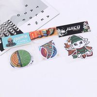 Pegatinas de vinilo troqueladas personalizadas, Pegatinas transparentes adhesivas impermeables para logotipo de empresa para velas, marcos de fotos artesanales