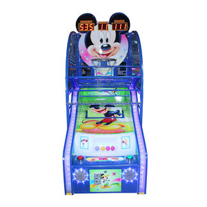 Jeu d'arcade <span class=keywords><strong>de</strong></span> <span class=keywords><strong>basket</strong></span>-ball avec jetons pour enfants, divertissement et récompenses - Product Image 3