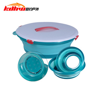 Recipiente Magnético para Cebo de Pesca con Tapa, de Silicona y ABS, Portátil, para Equipo de Pesca al Aire Libre - Product Image 3