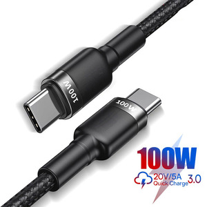 Câble de charge rapide USB-C <span class=keywords><strong>PIXIE</strong></span> P401 PD 100W, 40 Gbps, gaine en nylon FPC, blindage tressé, conducteur en cuivre pur, alliage d'aluminium - Product Image 1