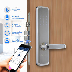 Orbita High Quality Silver Color <strong>App</strong> Remotely BLE Ttlock <strong>App</strong> RF Card Password Metal Keys Smart Door <strong>Lock</strong> <strong>for</strong> Apartment - Product Image 4