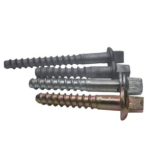 Vis à tête carrée classe 8.8 pour traverses de voie ferrée, vis de fixation pour traverses de béton, boulon d'ancrage pour voie ferrée - Product Image 6