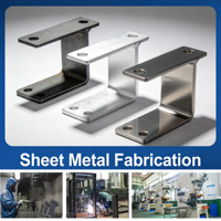 Fabricación OEM de Productos de Chapa Metálica, Servicios de Corte de Metal, Corte Personalizado de Acero, Aluminio, Acero Inoxidable, Soportes Metálicos