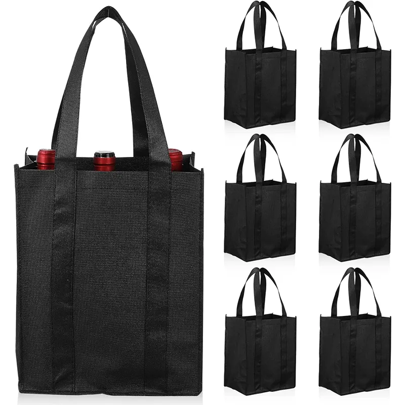 Custom Print Eco Reusable Supermarket Grocery Promotion Shopping Non Woven Carry Fabric Tote Cloth Bag Wholesale