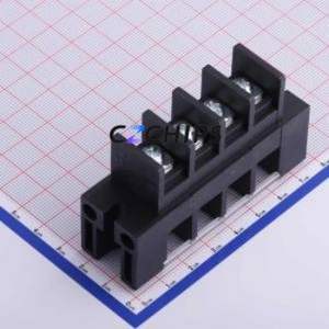 KF37S-13.0-4P Barrier Terminal Block P=13mm Connector ( Barrier Type: With Cover Plate )( Pitch: 13mm )( Construction: 1x4P ) - Product Image 2