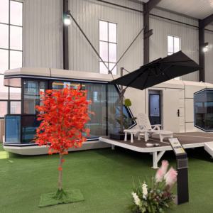 แคปซูลอวกาศแบบขยายได้ ป้องกันรังสียูวี ระดับไฮเอนด์ สำหรับอาคารสำนักงาน บ้านพัก โรงแรม และวิลล่า สำหรับการพักผ่อนใน<span class=keywords><strong>ทะเลทราย</strong></span> - Product Image 5