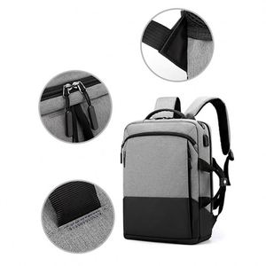 OEM Custom USB Charging Fashion <b>Laptop</b> <b>Backpack</b> Waterproof Oxford Business Office Manufacturer - Product Image 6