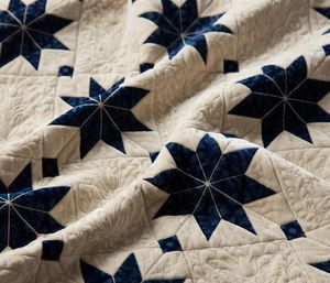 Tela de Tapicería Estampada con Estrellas Azules y Blancas de Alta Calidad por Metro, Textil Decorativo Contemporáneo para Muebles y Sillas - Product Image 5